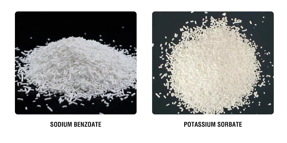 Potassium Sorbate and Sodium Benzoate