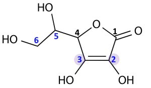 Ascorbic Acid Molecular formula