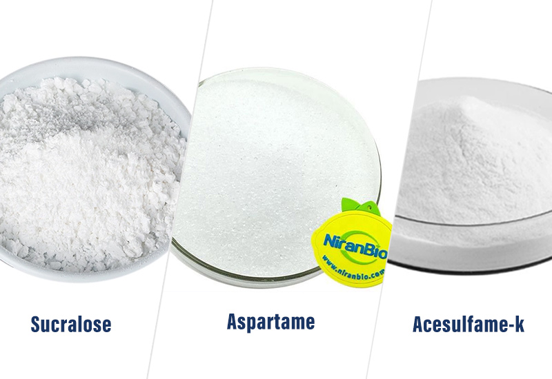 Sucralose vs. Aspartame vs. Acesulfame Potassium